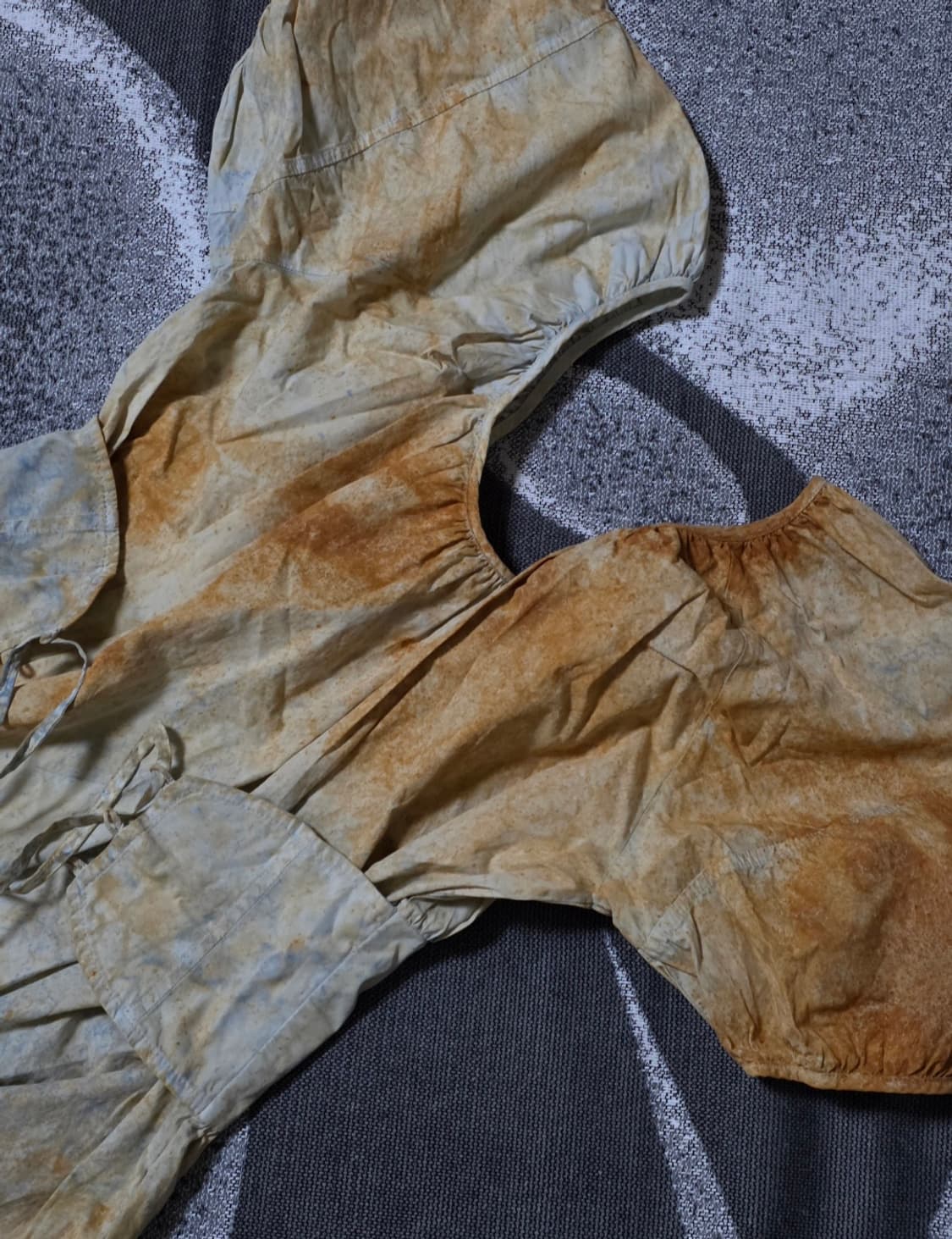 팔로마울 오가닉 포플린 코튼 코르셋 디테일 패턴 맥시 원피스 상품이미지5