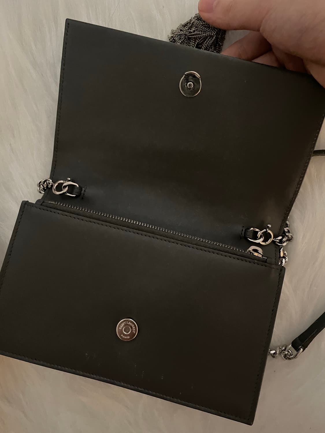 생로랑 케이트 태슬 스몰 체인백 정품 상품이미지5