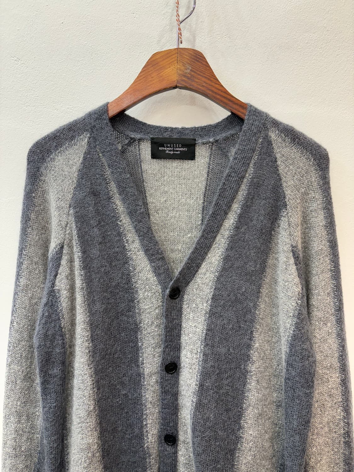 언유즈드 스트라이프 가디건 상품이미지3