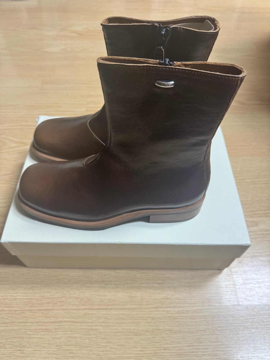 아워레가시 카미온 앙클부츠 브라운 상품이미지3