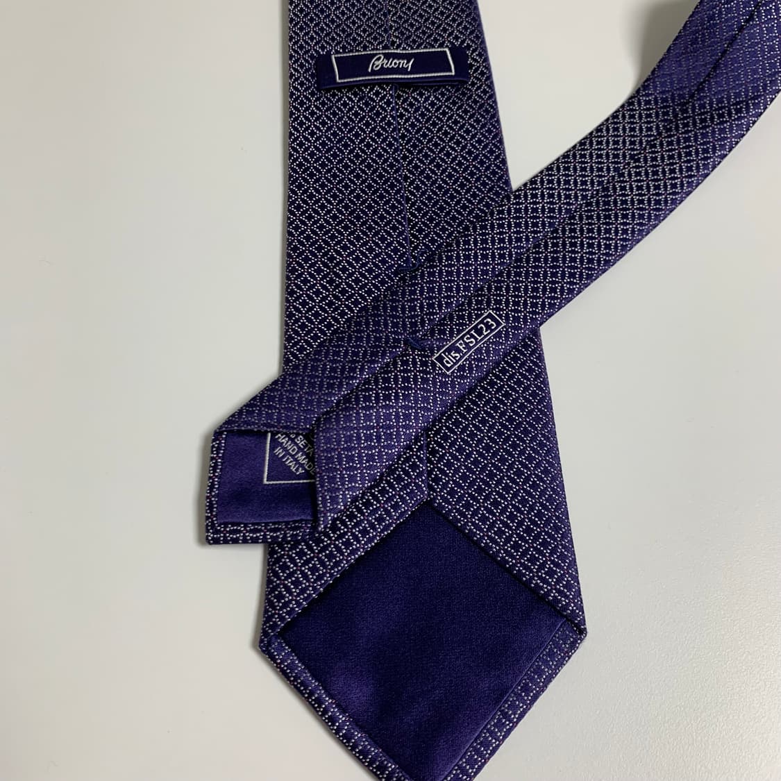 브리오니(Brioni) 새상품급 명품 고급정장 이태리 클래식넥타이 상품이미지7