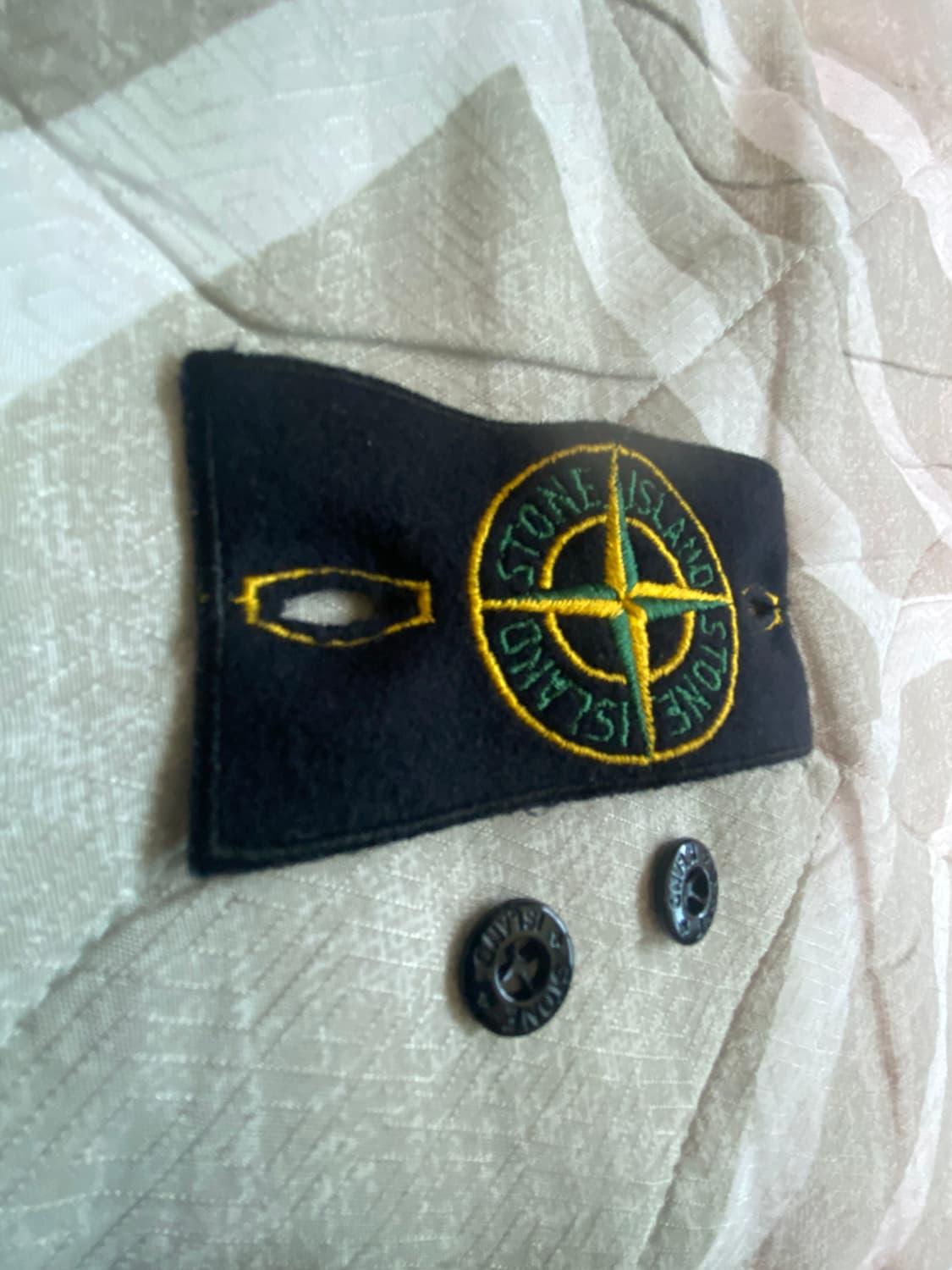 스톤아일랜드 정품 와펜과 단추 2개 셋트 상품이미지3