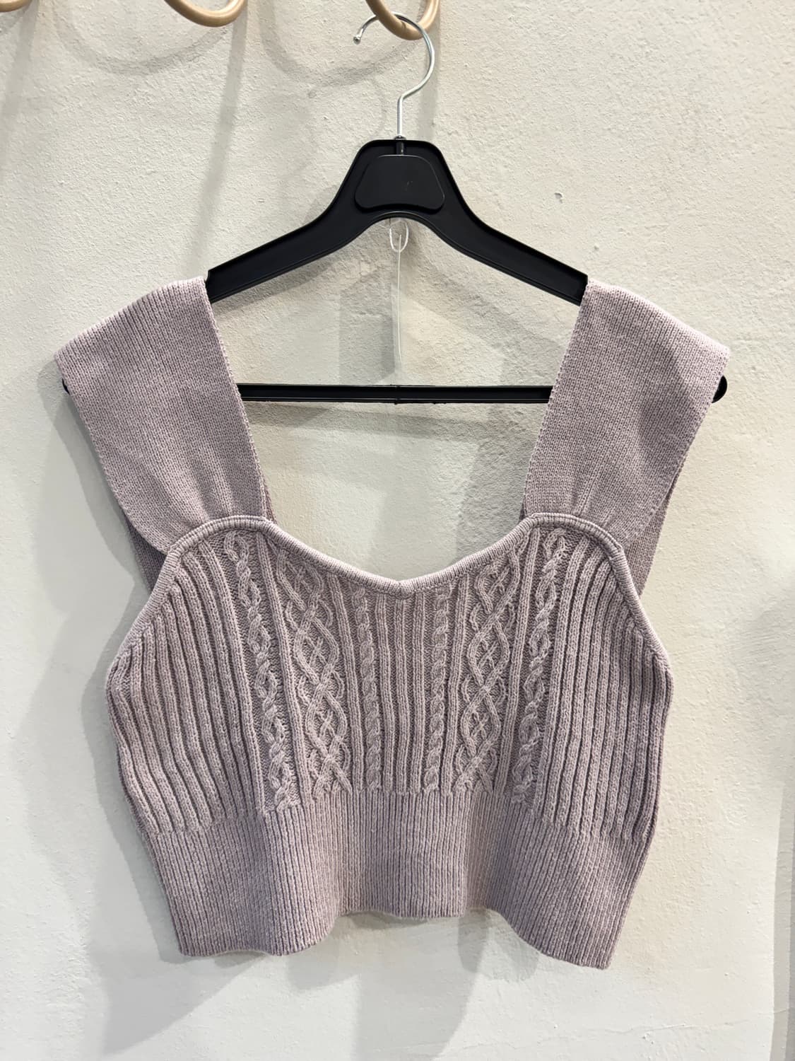 japan vintage 새상품 니트 뷔스티에 상품이미지1