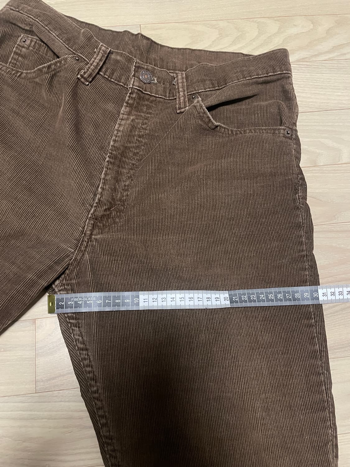 빈티지 리바이스 브라운 코듀로이 517 팝니다 상품이미지9