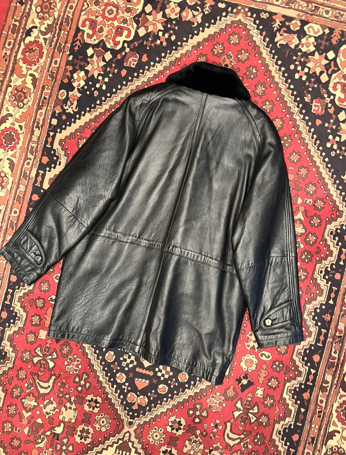 ( XL-2XL ) 가죽하프 양가죽자켓 가죽코트 가죽카코트 레더자켓 상품이미지4