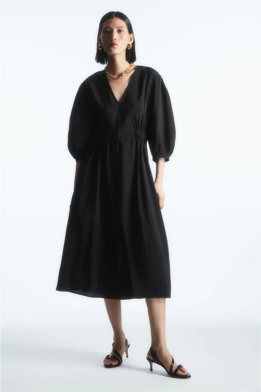 COS 브이넥 원피스 상품이미지1