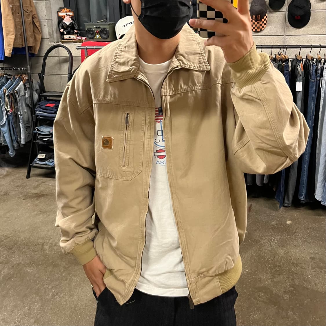 Carhartt J163 워크 자켓 (110) 상품이미지7