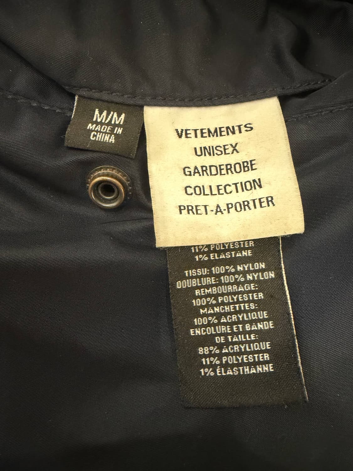 Vetements Bomber 상품이미지3
