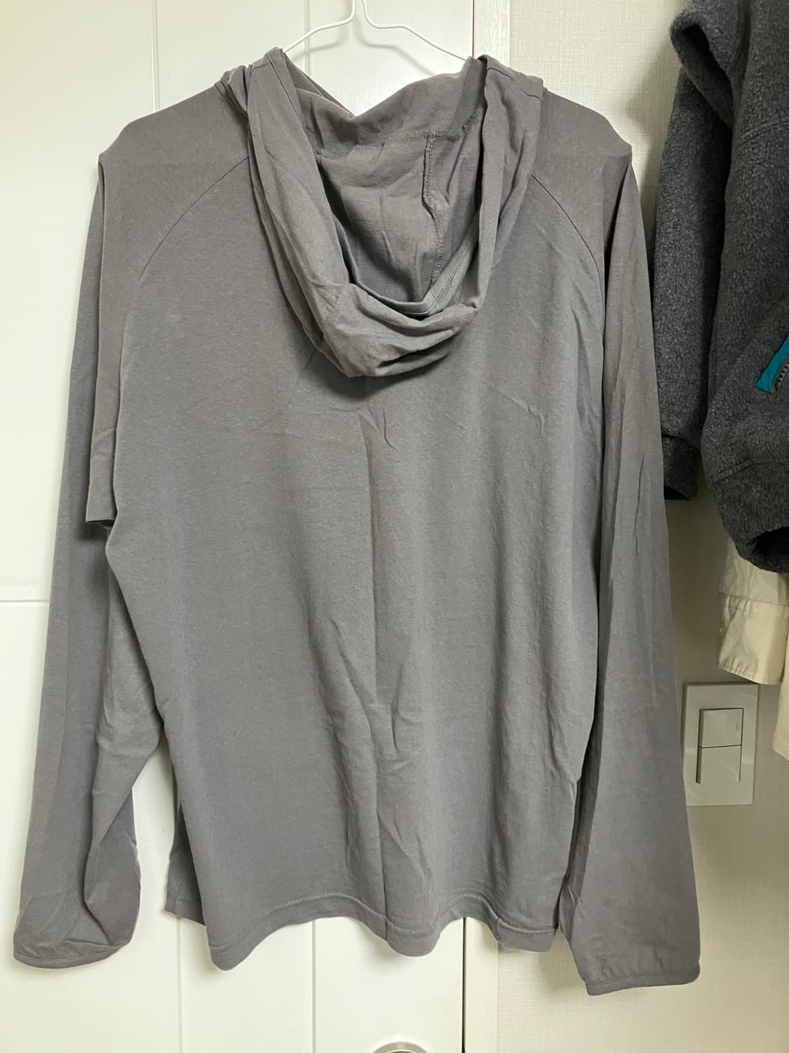 [2] 해칭룸 베이스 후디 그레이 상품이미지8