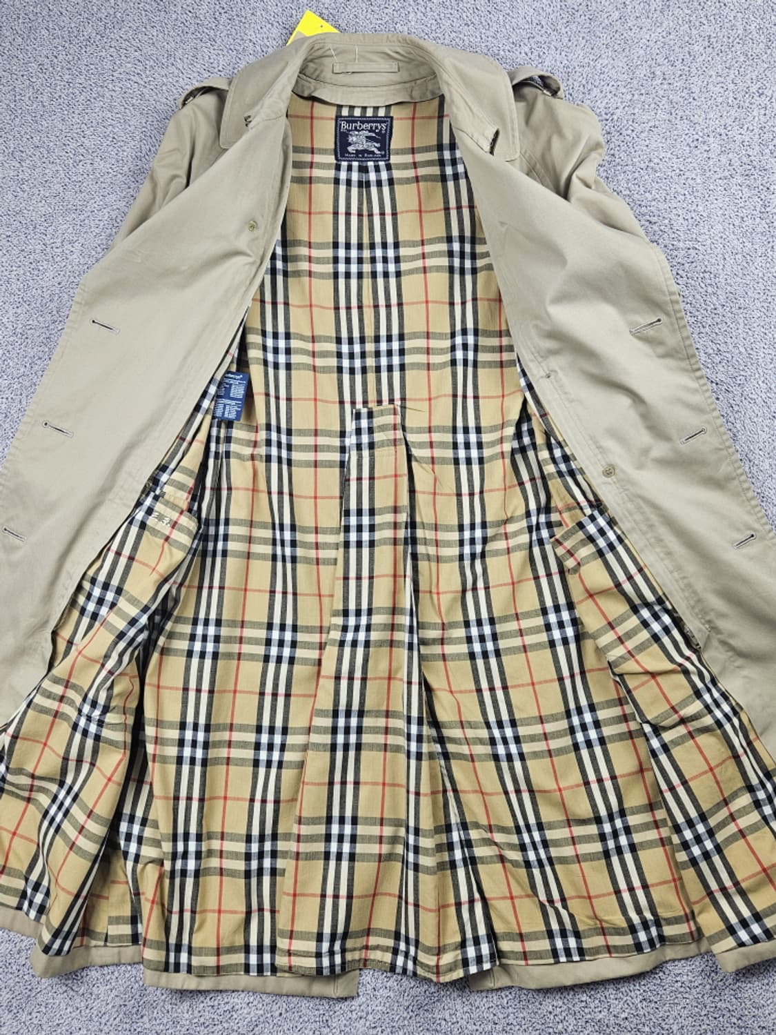 버버리 더블 브레스트 벨티드 트렌치 코트 ( 상세설명참조 )/ 10580 상품이미지6