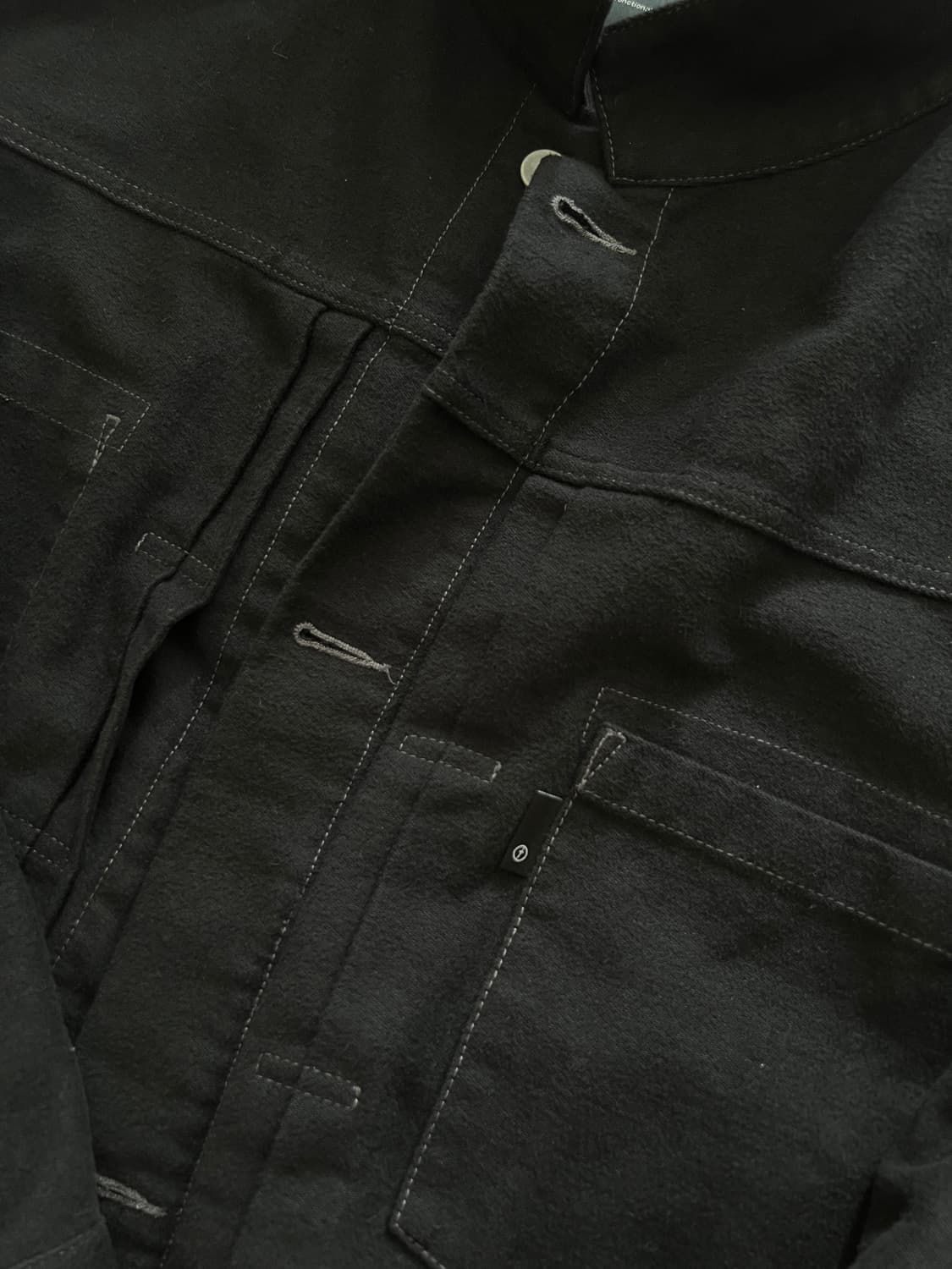 모이프(MOIF) 트러커 자켓 블랙 003 사이즈 상품이미지4