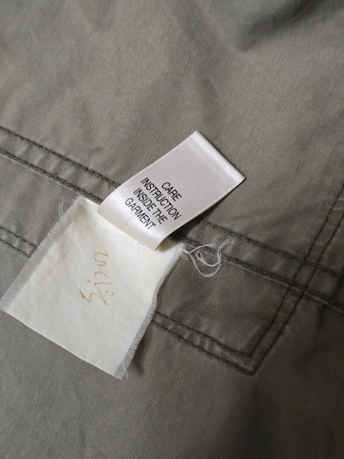 [L] 디젤(DIESEL) 야상 자켓 (카키) 상품이미지7