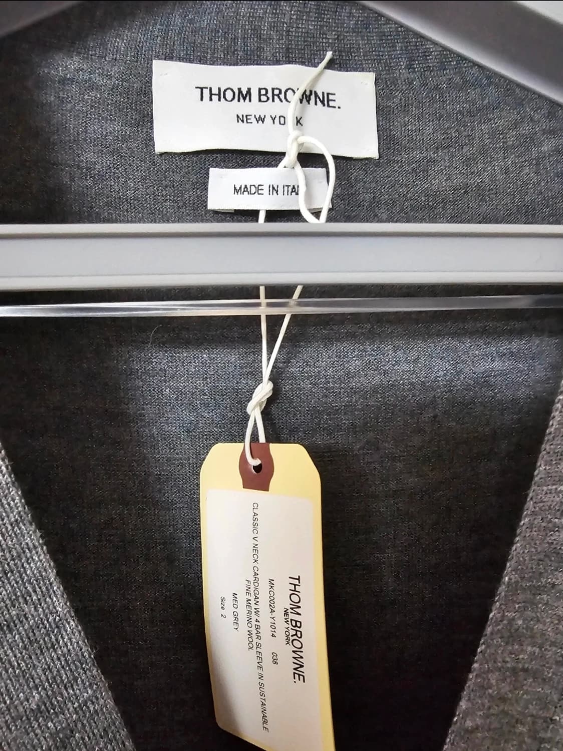 톰브라운 24ss  메리노 울 가디건(새상품급/2) 상품이미지7