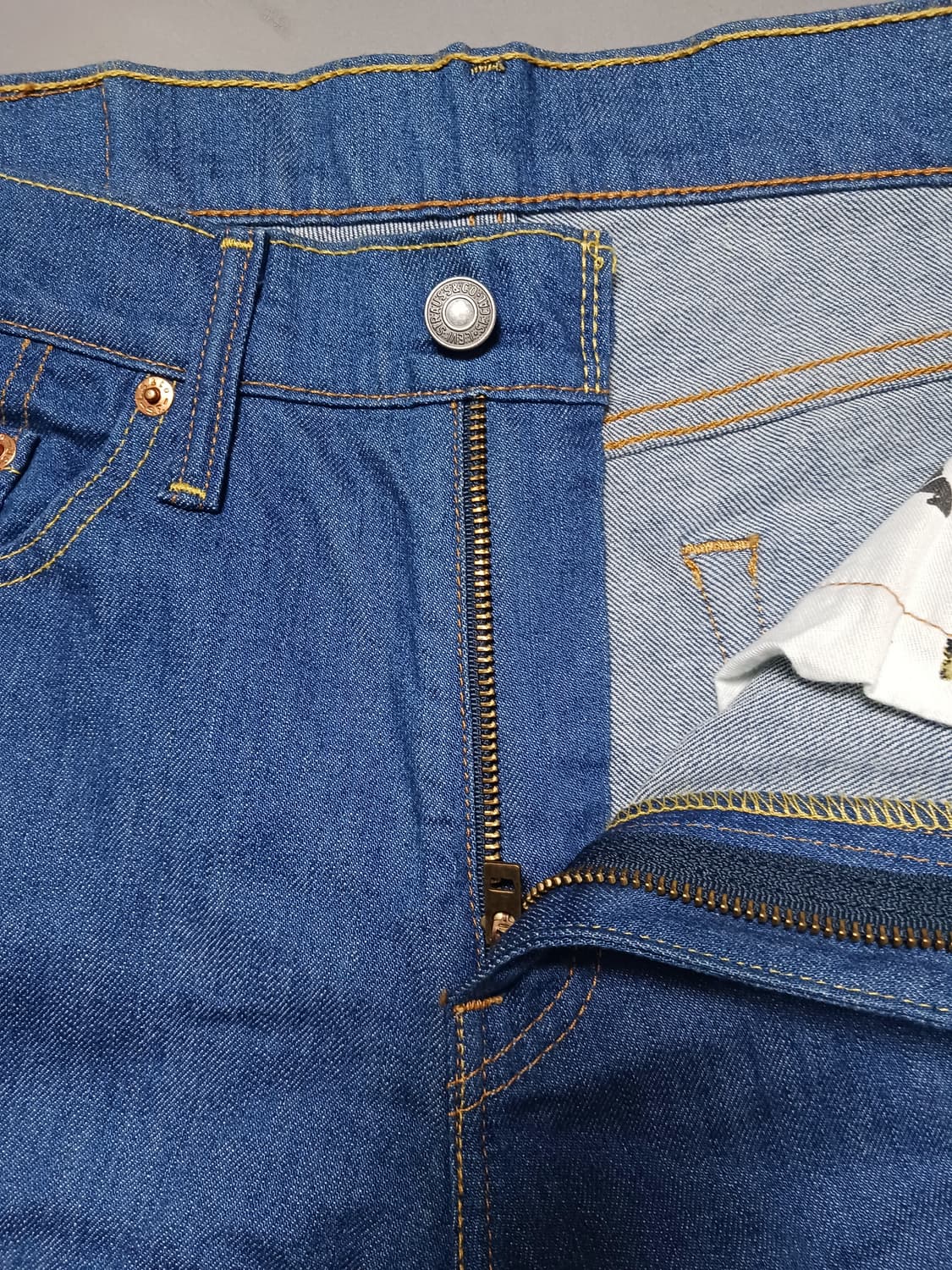 [32] 리바이스 511 블루 생지 슬림진 청바지 상품이미지6