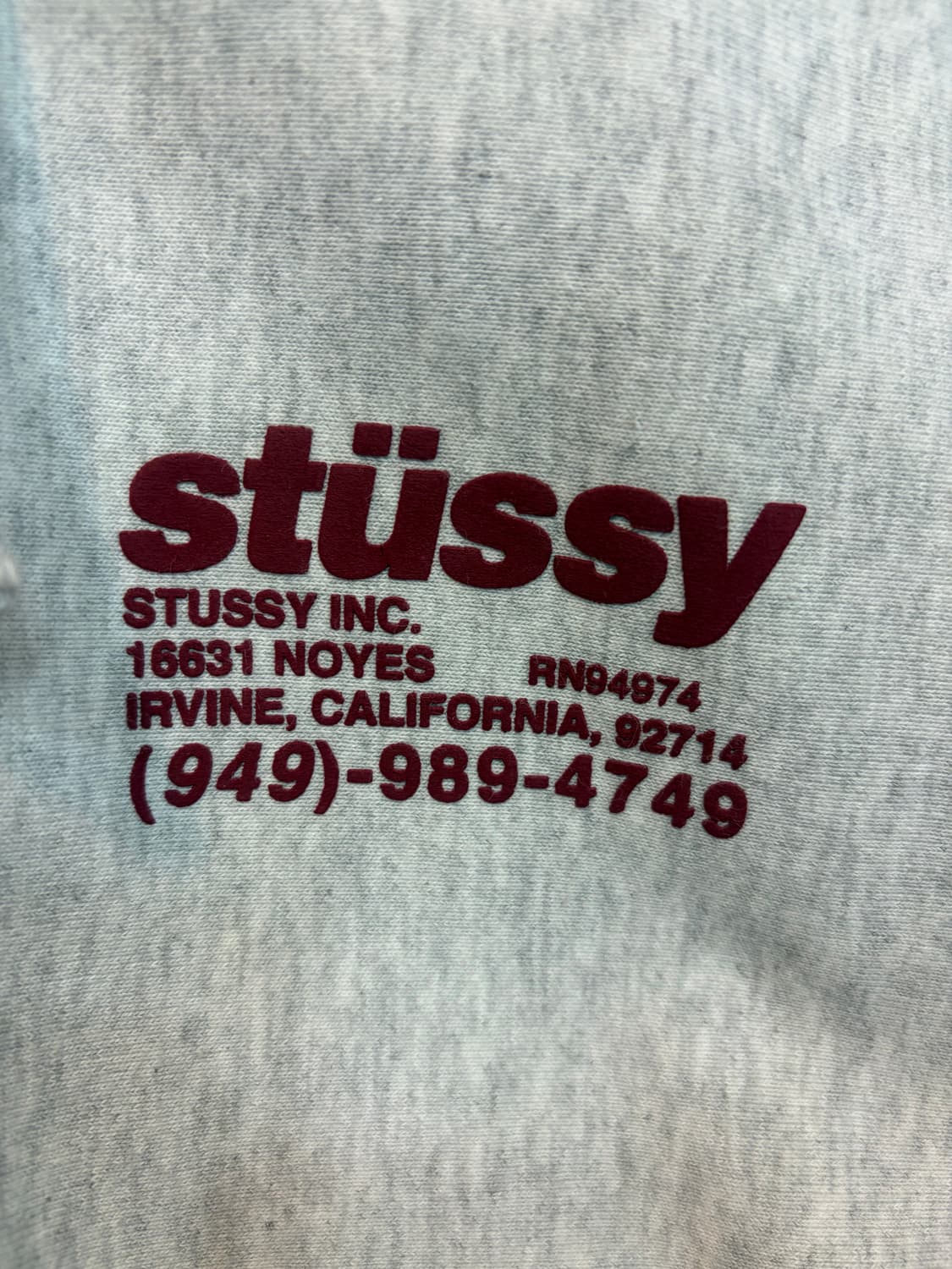 스투시 dna 후드집업  L사이즈 애쉬 상품이미지2