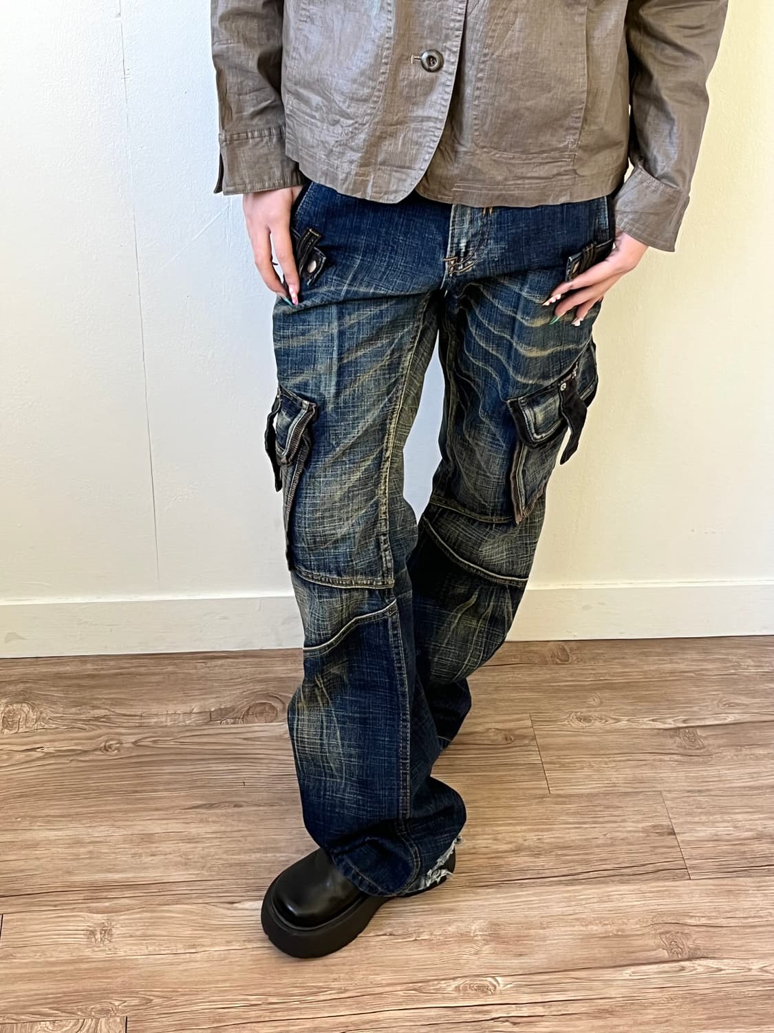 JEANS DE ART 멀티포켓 데님진 상품이미지7