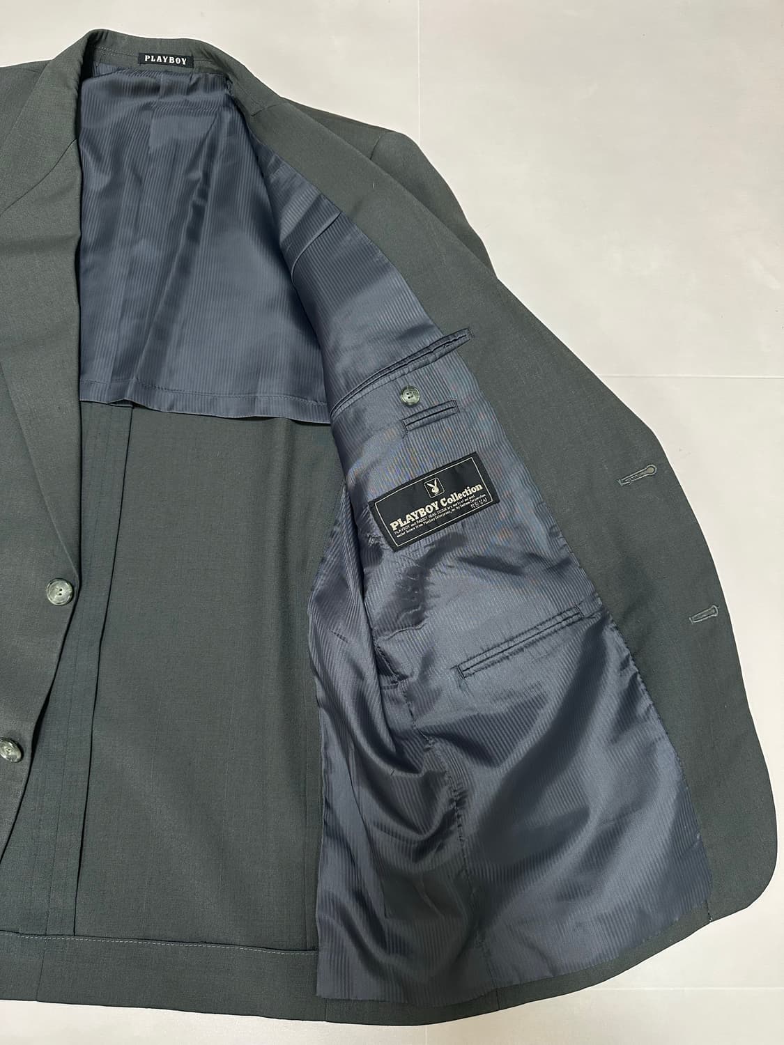 94 플레이보이 그레이 블레이저 자켓 상품이미지4