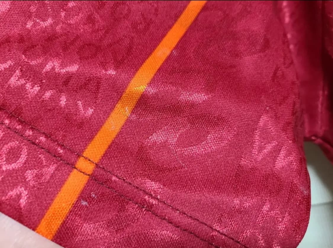 Asics 96 97 AS로마 올드레플 축구져지 상품이미지9