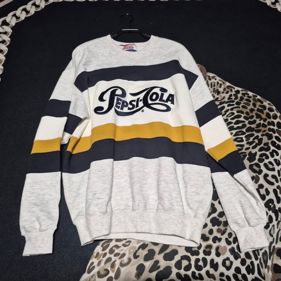 (희귀)80's 펩시콜라 빈티지 스웻 셔츠 맨투맨 L 상품이미지1