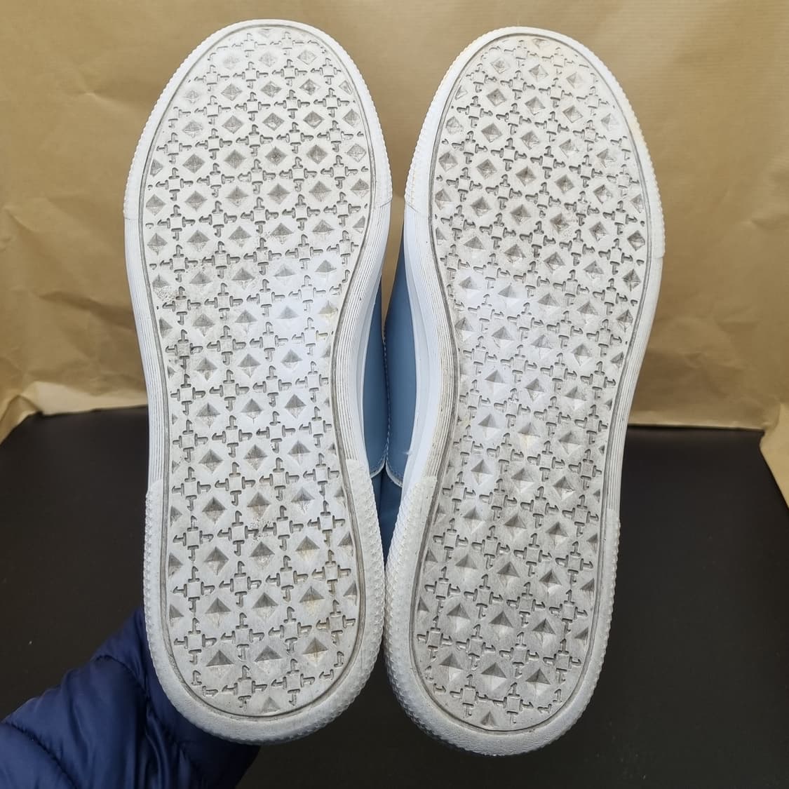 미소페 남성가죽스니커즈 260 굽4  상품이미지3