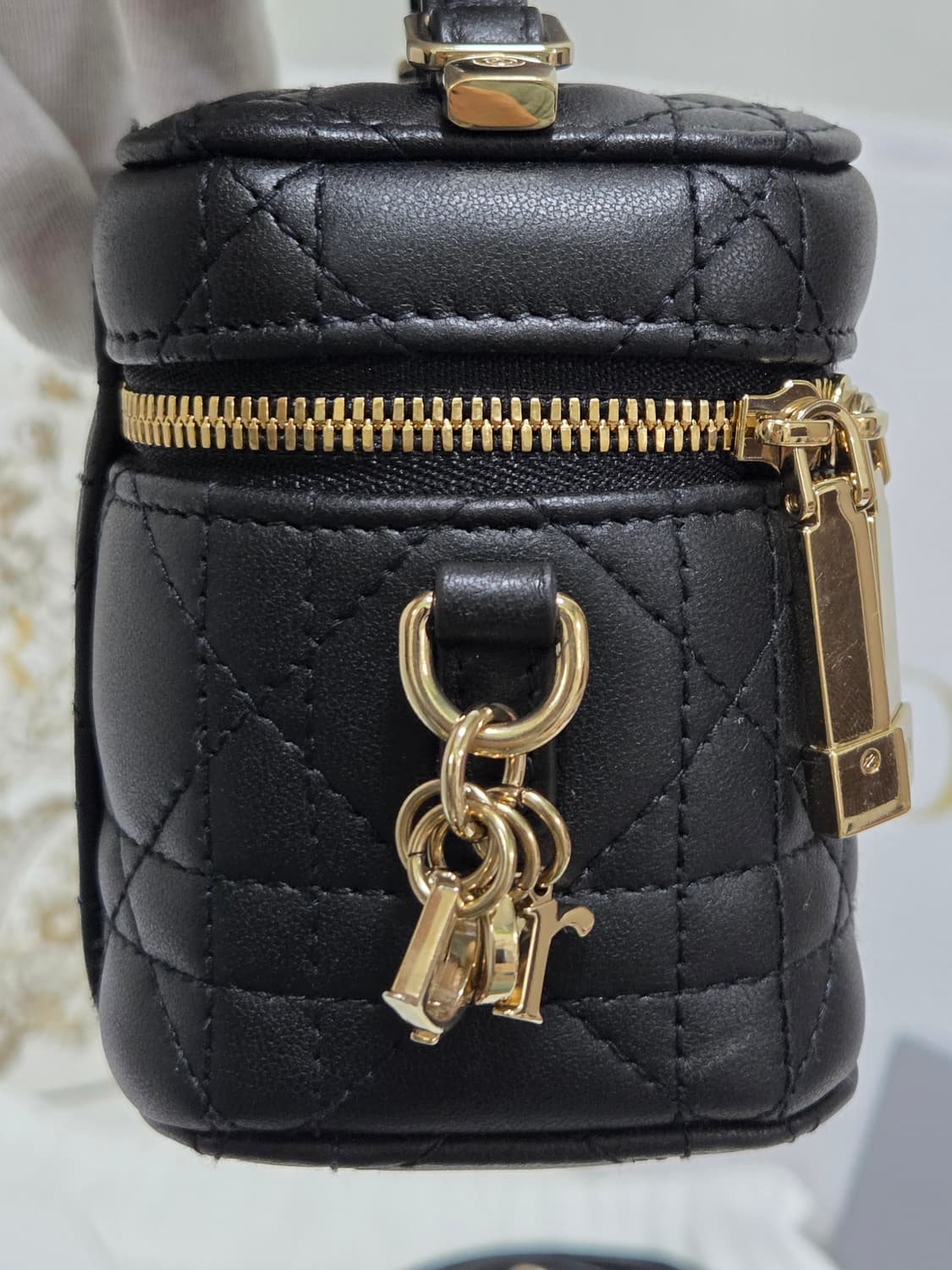 [새상품급] 디올 레이디 디올 까나쥬 미니 베니티 백 상품이미지8