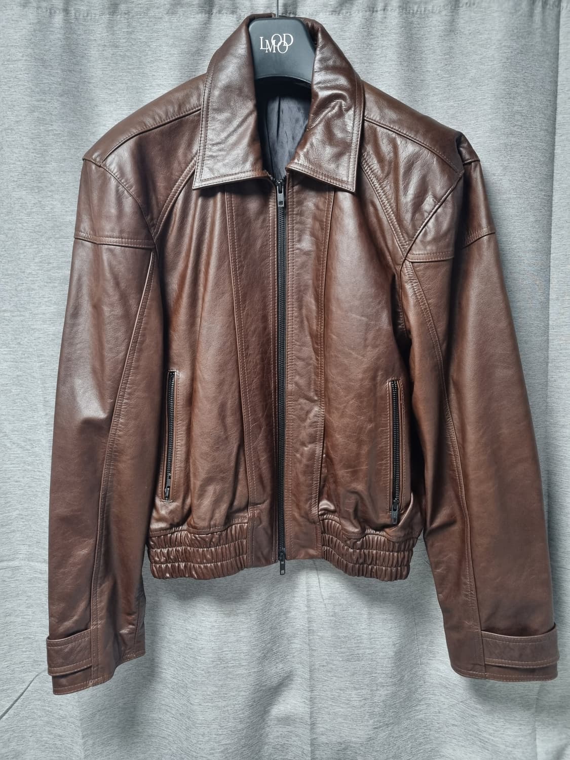 엘무드 블레이즈 카우하이드 레더자켓 46  새상품 상품이미지1