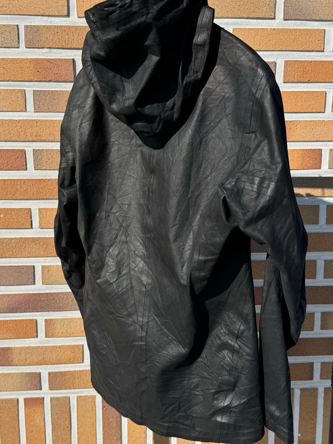 Isaac Sellam cow-leather hoodie jacket 상품이미지5