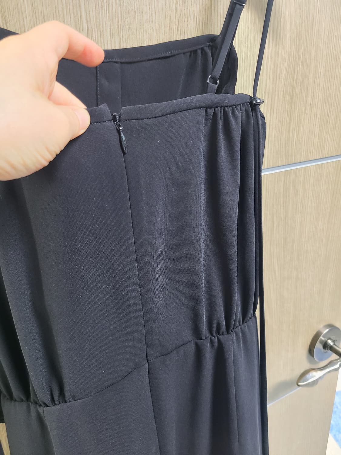 타임 뷔스티에 블랙 롱원피스  상품이미지6