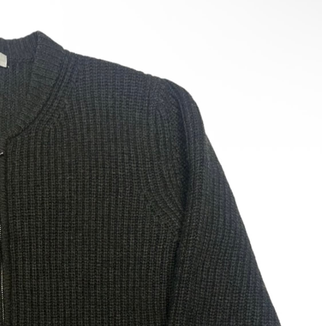 산드로 카키니트집업 S 상품이미지2