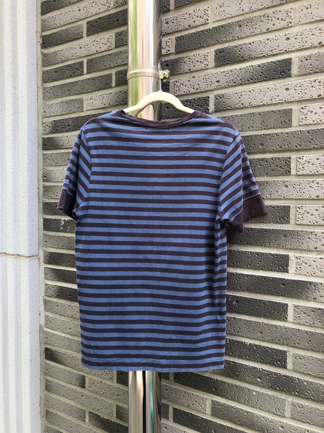 giordano stripe henley neck  상품이미지2