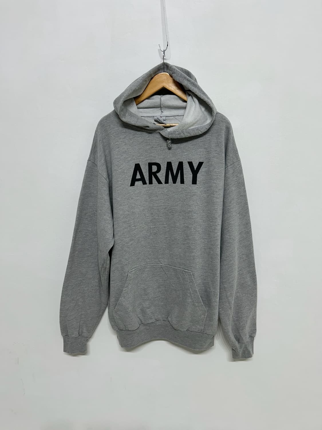 90-00's US Army Rothco Grey Hoodie Sweat 상품이미지1
