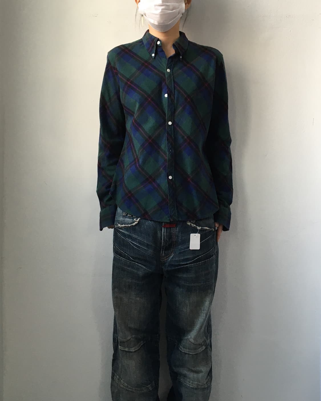 Polo check pattern shirt 상품이미지1