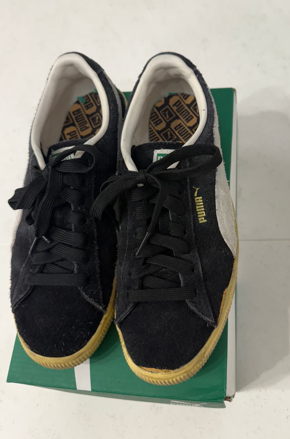 푸마 puma 스웨이드 VTG 더 네버 원 블랙 260 상품이미지2