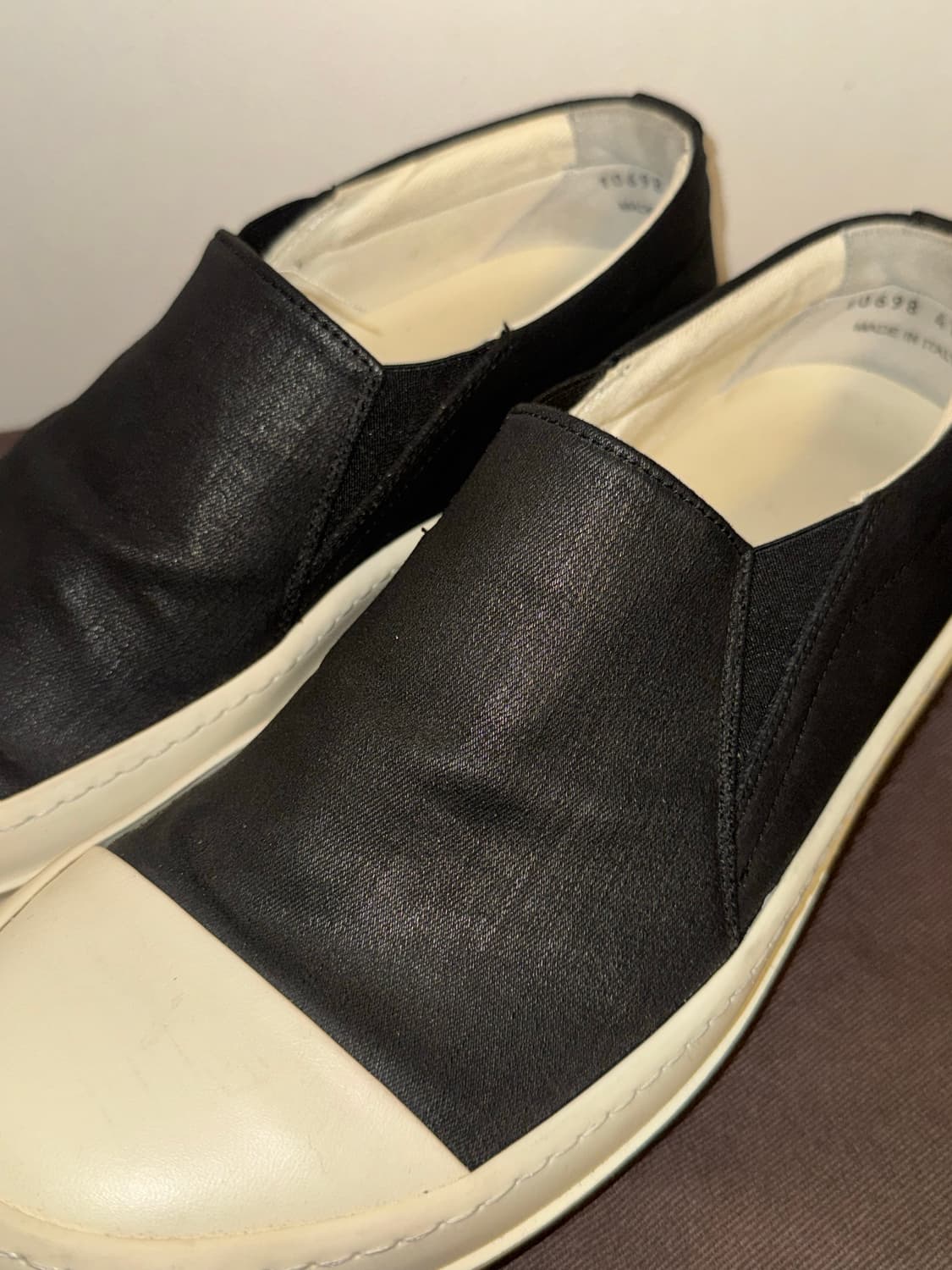 릭오웬스 다크쉐도우 코팅 슬립온(41사이즈) 상품이미지2