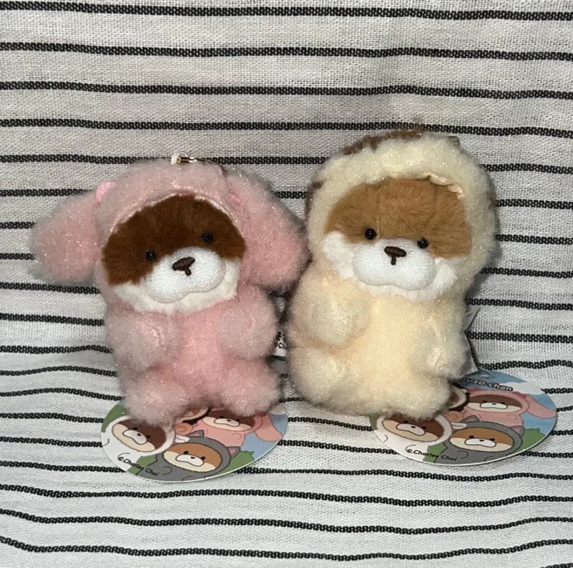 따끔, 깡총 우소우소짱 8cm 미니 키링 인형 일괄 상품이미지1