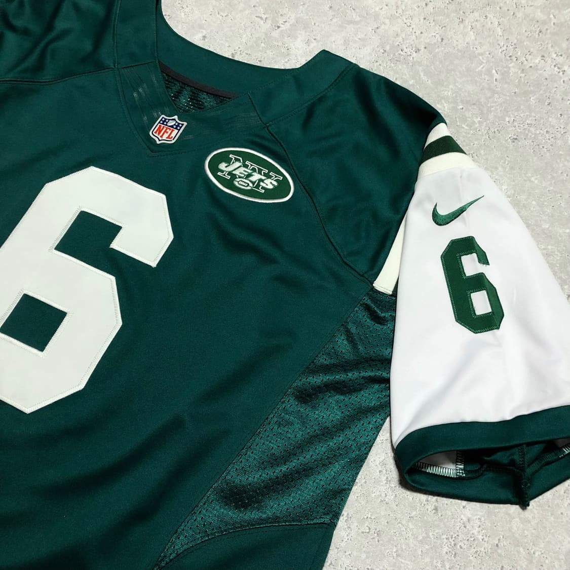 나이키 NFL 럭비티 딥그린 뉴욕 제츠 산체스 유니폼 상품이미지2
