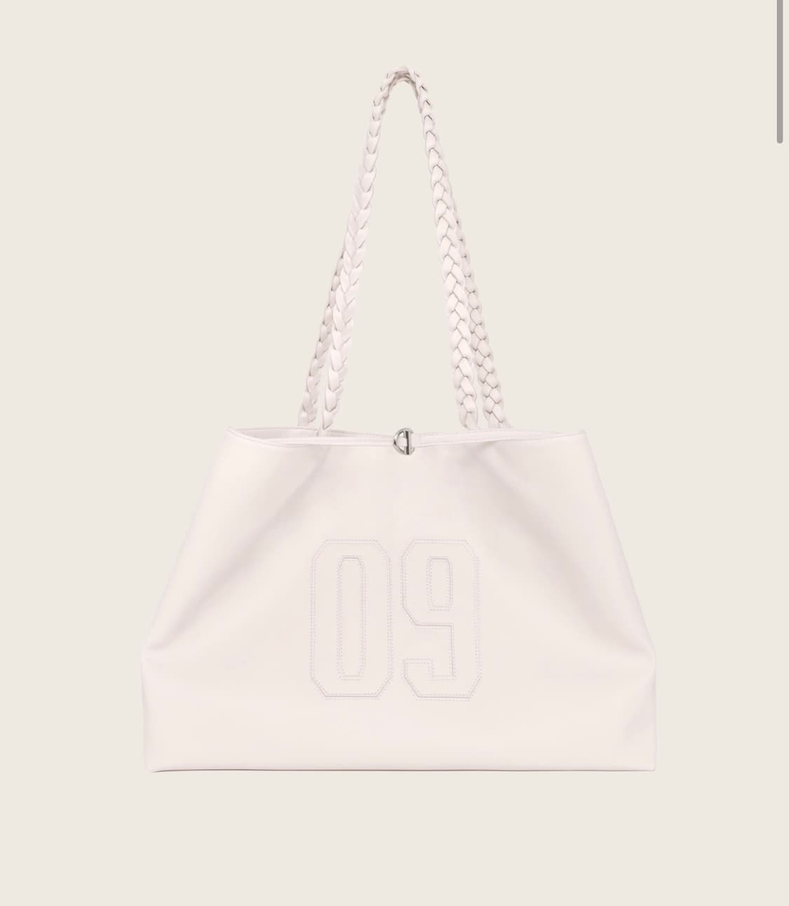 클리시어 넘버링 09 레더백 베이비 핑크 쓰리타임즈 가방 상품이미지1