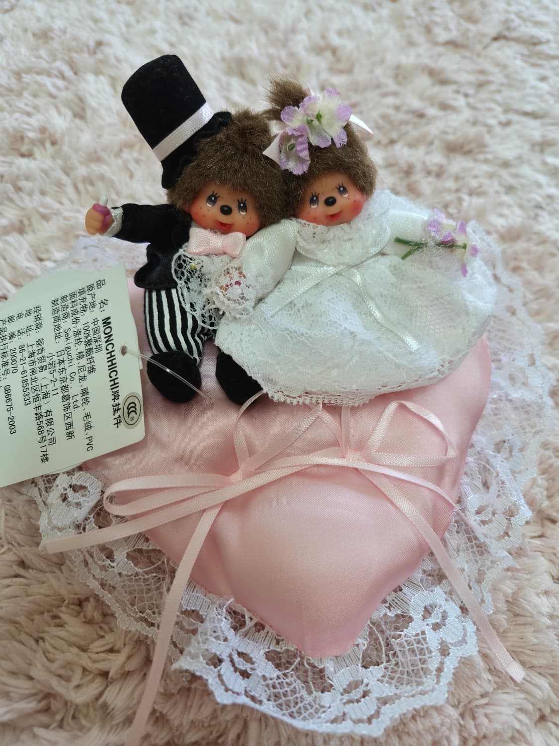 고전 몬치치 30주년 미니 웨딩 세키구치 인형 상품이미지5