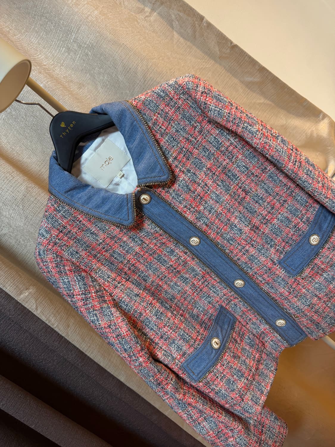 마쥬 트위드 자켓 (수선) S몰 상품이미지3