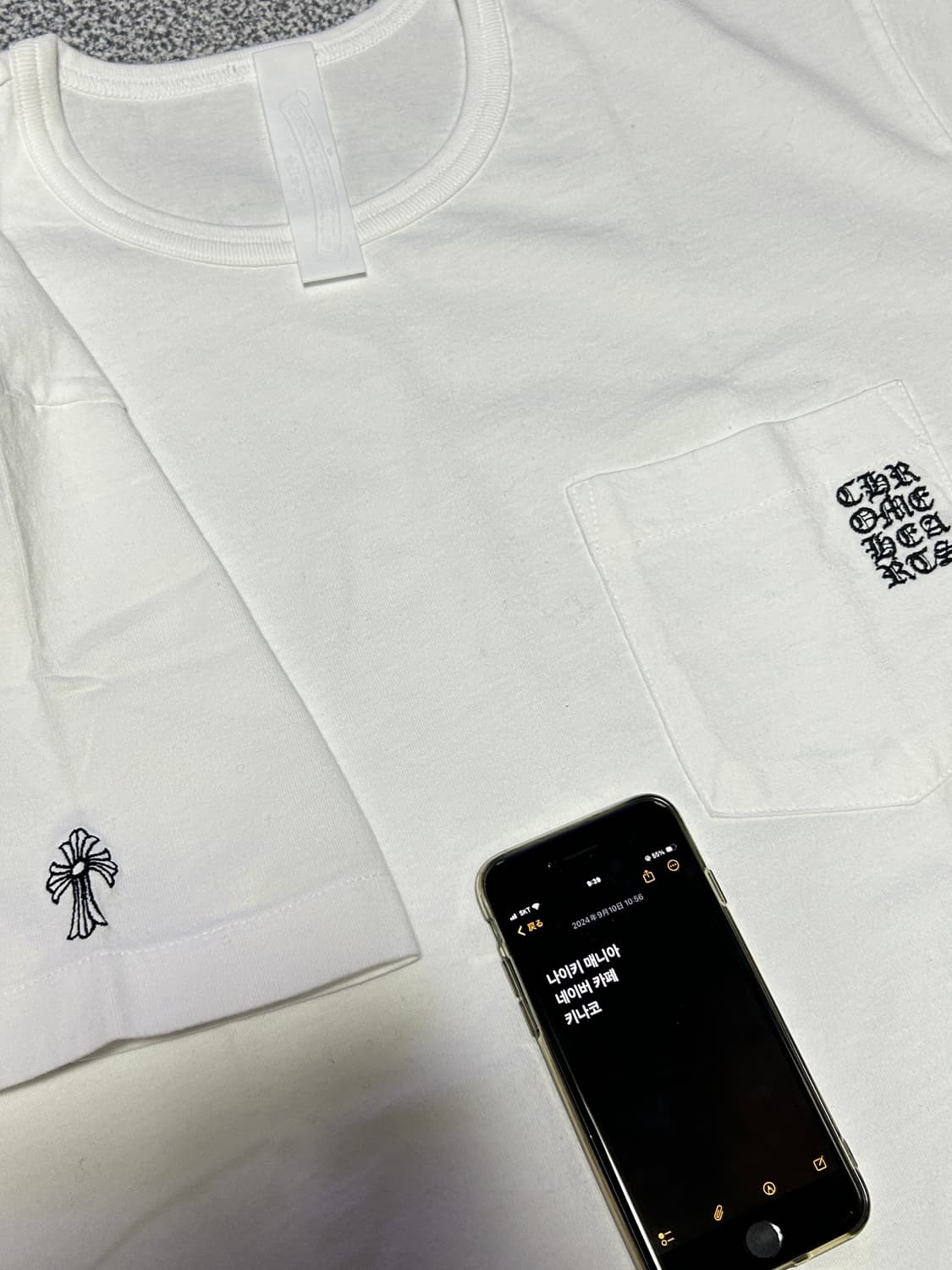 크롬하츠 Y Not 티셔츠 상품이미지2