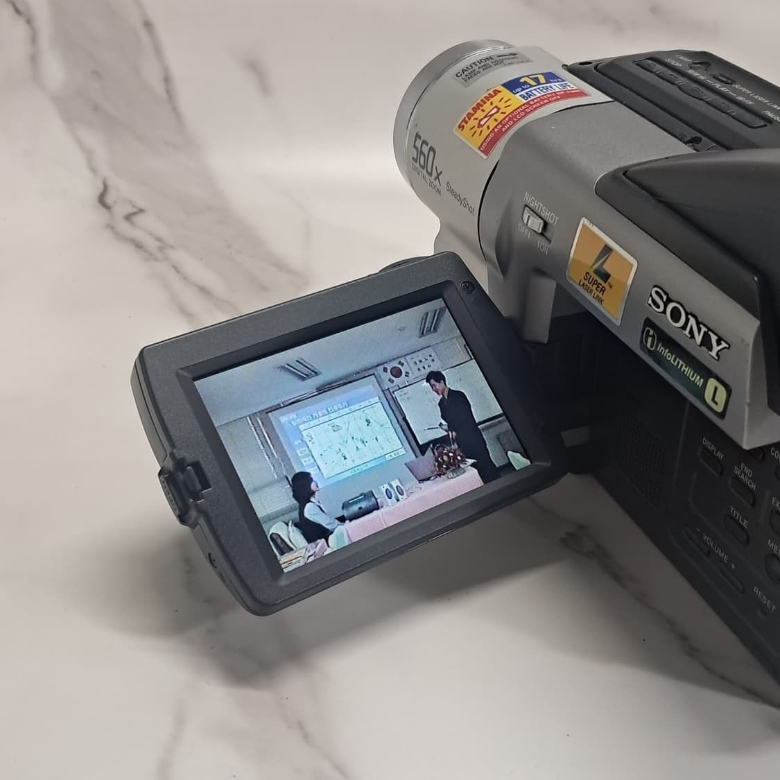 상태굿! 소니 8mm 핸디캠 CCD-TRV98 빈티지 캠코더 상품이미지6