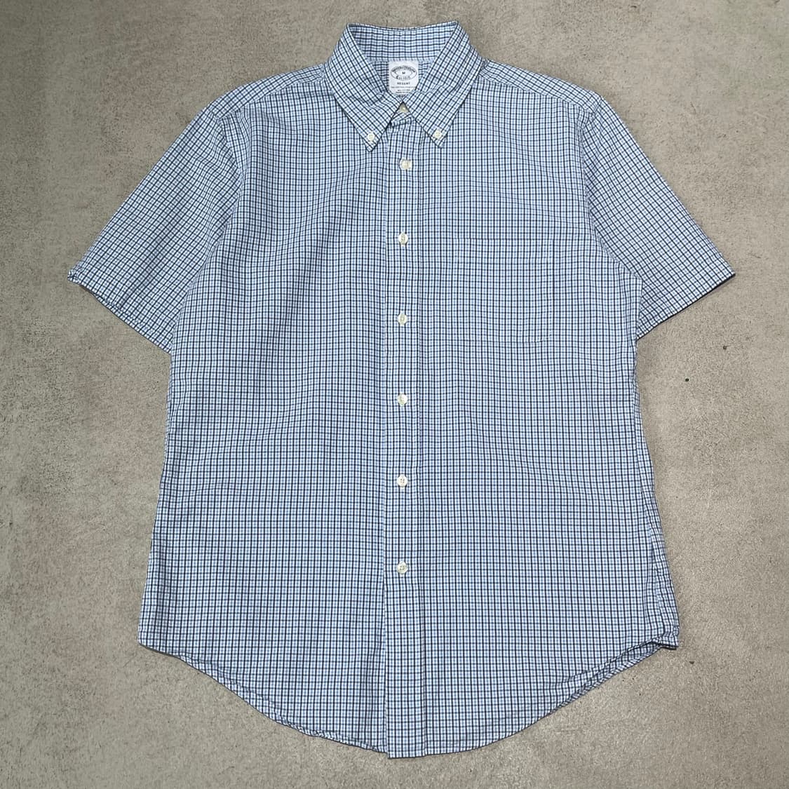 브룩스브라더스 체크 하프셔츠 s10868 상품이미지1