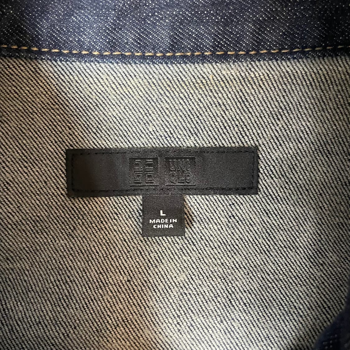 유니클로 트러커 데님 자켓 L 상품이미지4