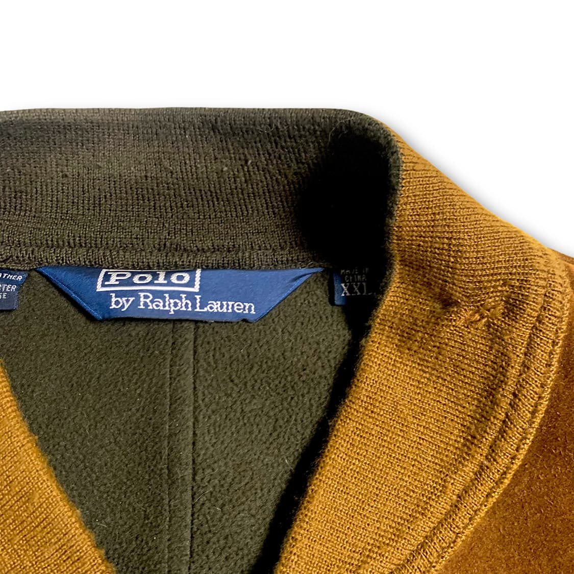 [XL~]Polo Suede Bomber Jacket 상품이미지4