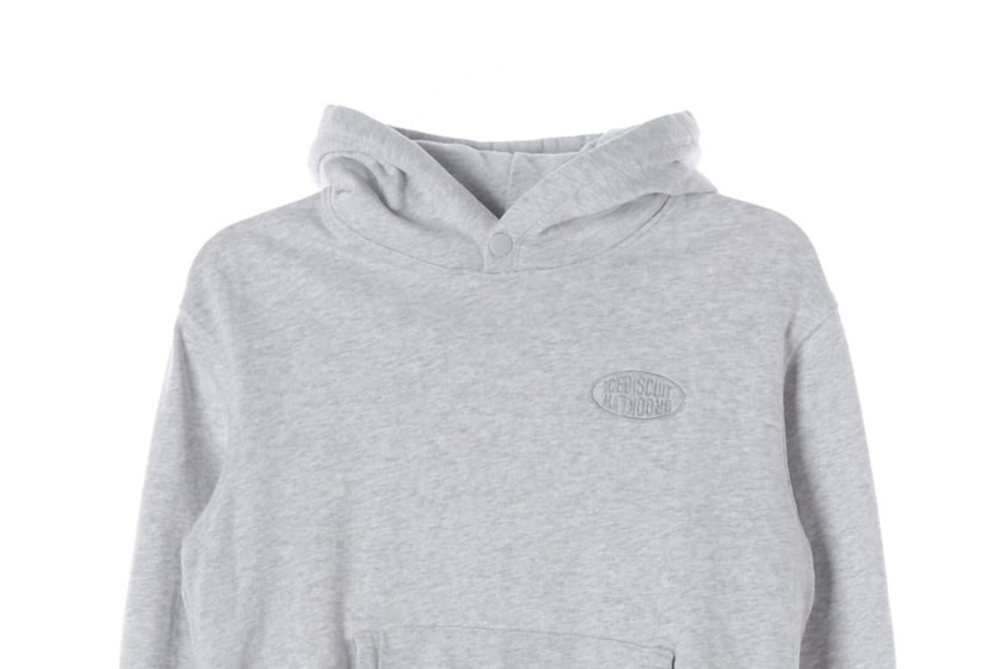 아이스비스킷 브루클린 그레이 후드티 145 상품이미지3