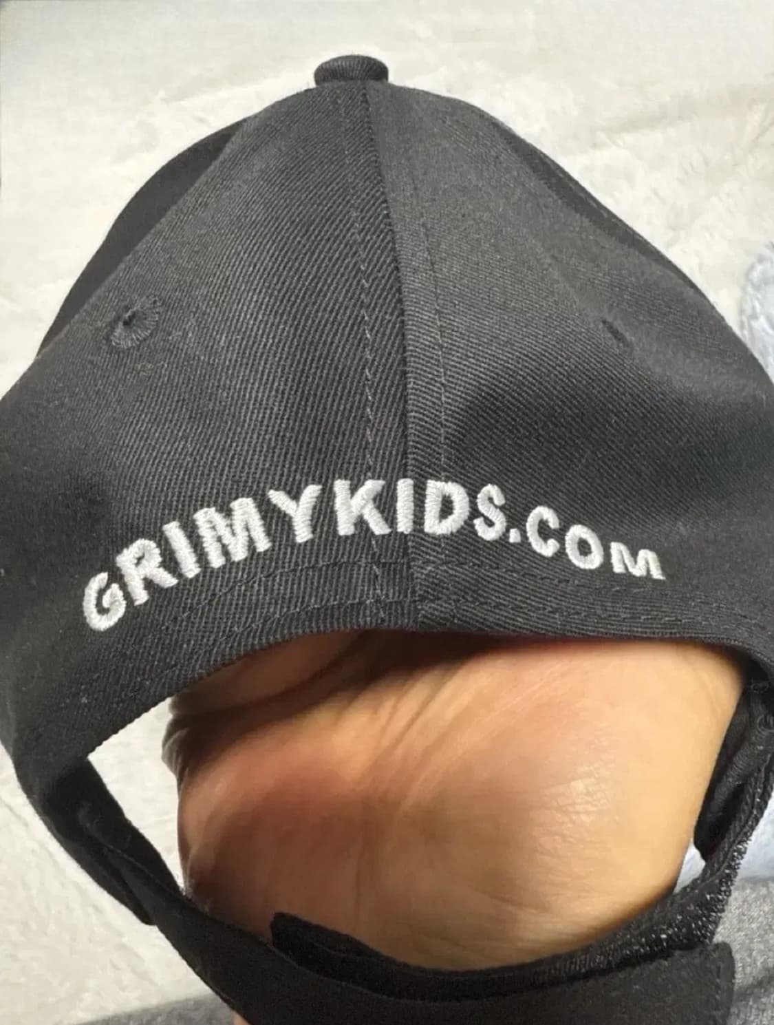 Grimykids의 고스트 스컬 모자 상품이미지4