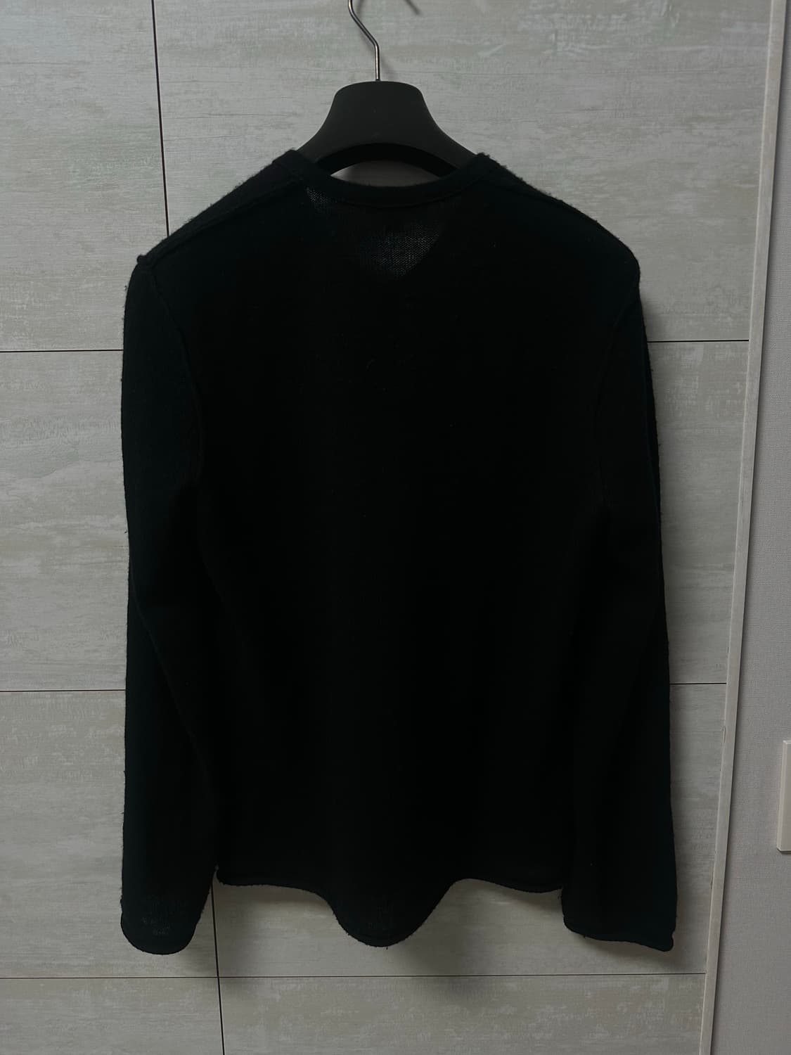 제임스펄스 캐시미어 브이넫 니트 1 블랙  상품이미지2