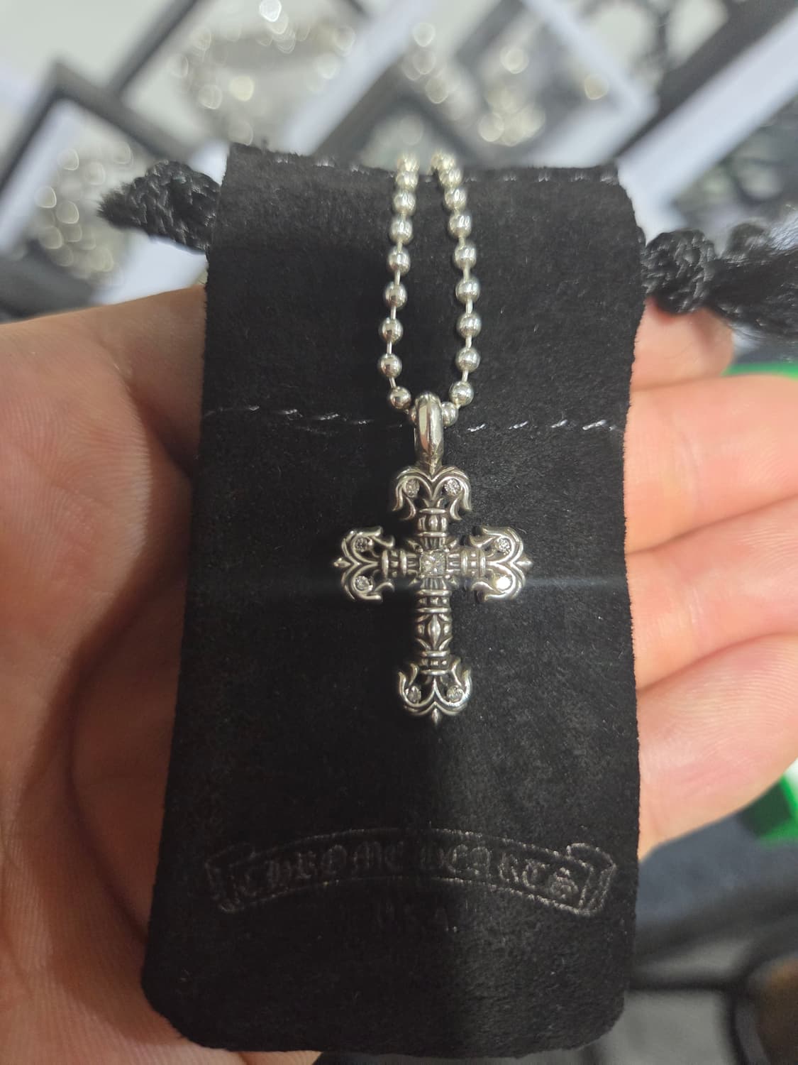 크롬하츠 필리그리참 풀파베 펜던트 정품 상품이미지1