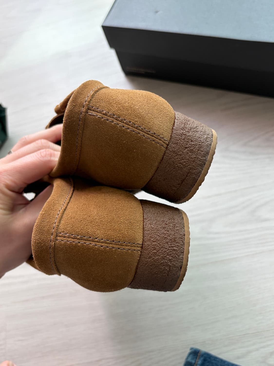 [uk7.5] 클락스 왈라비 새상품급 상품이미지3