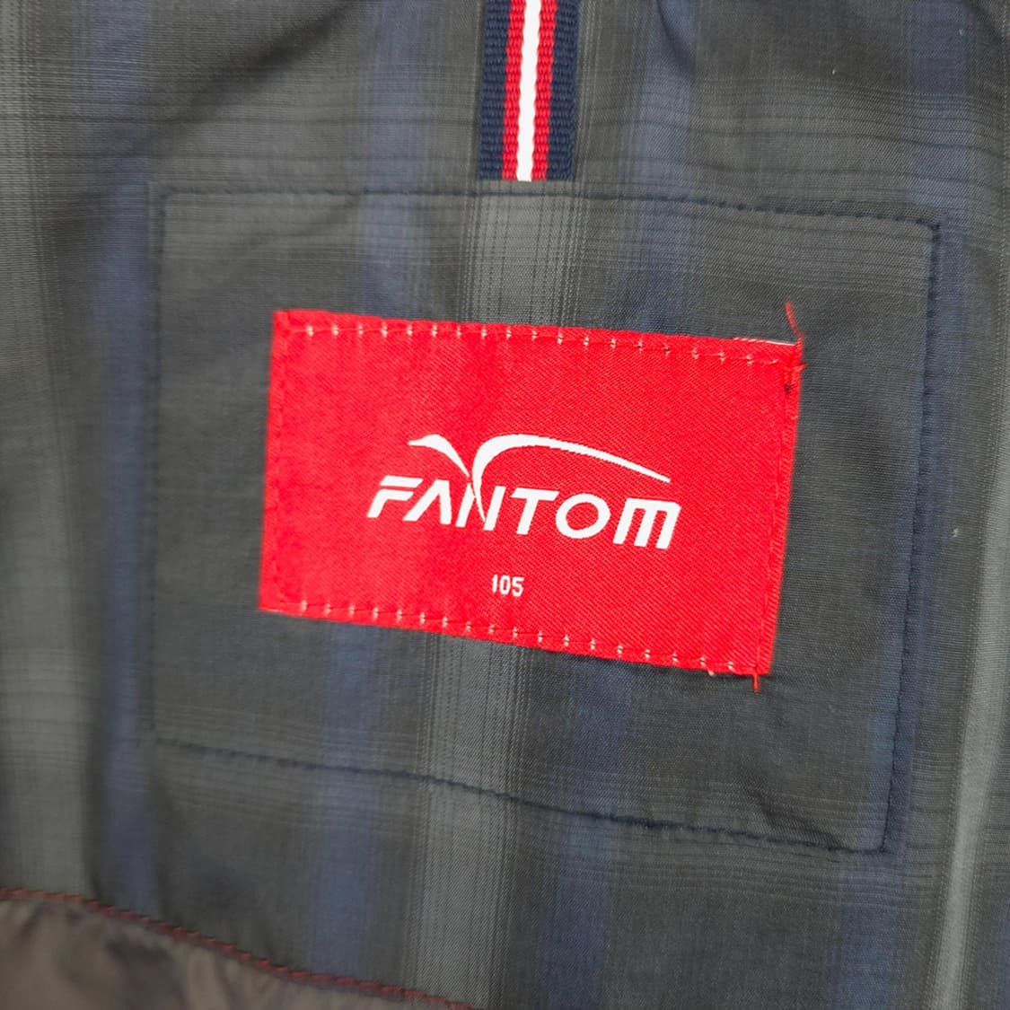 팬텀 FANTOM 체크 경량 바람막이 점퍼 105 상품이미지8